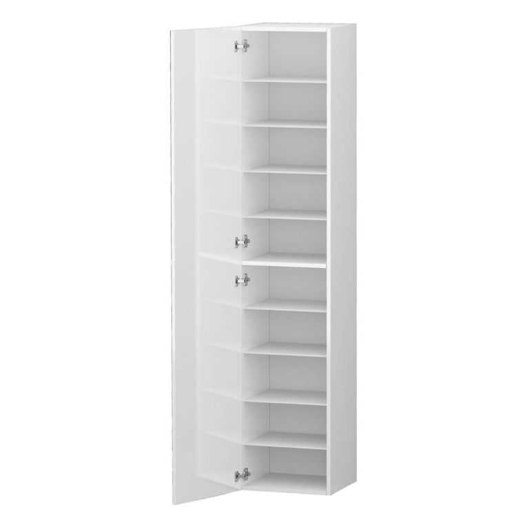 Armadio bianco 1 anta 45x190h cm - Bassiano