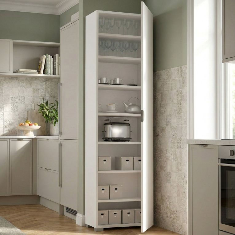 Armadio bianco 1 anta 50x182h cm - Abuela