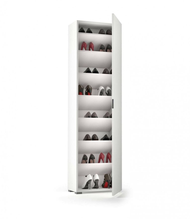 Armadio bianco 1 anta 50x182h cm - Abuela