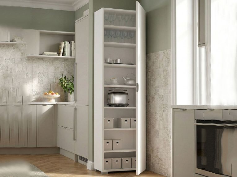 Armadio bianco 1 anta 50x182h cm - Abuela