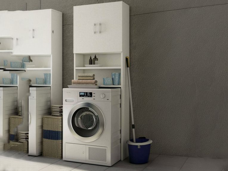 Armadio bianco 2 ante 65x195h cm - Agar