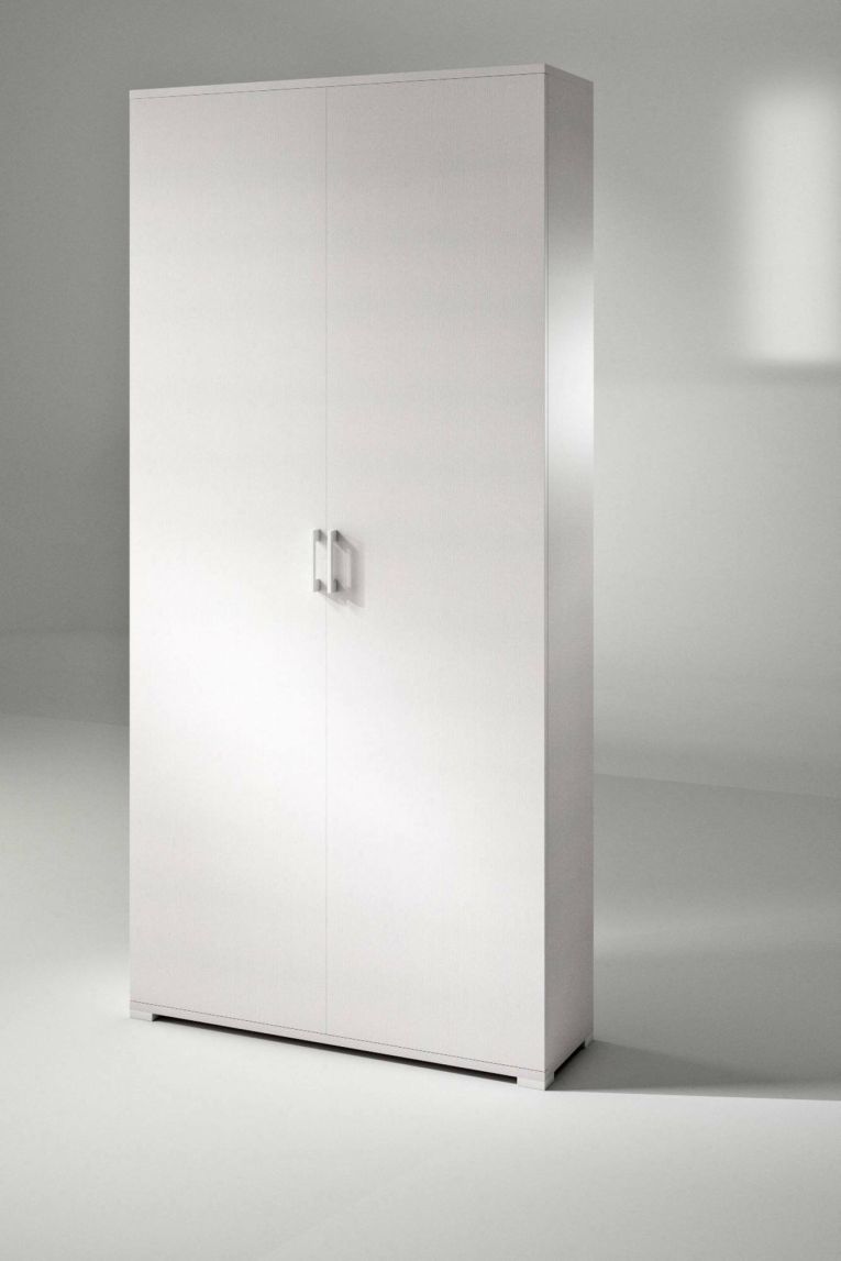 Armadio bianco 2 ante 90x195h cm - Aliosha