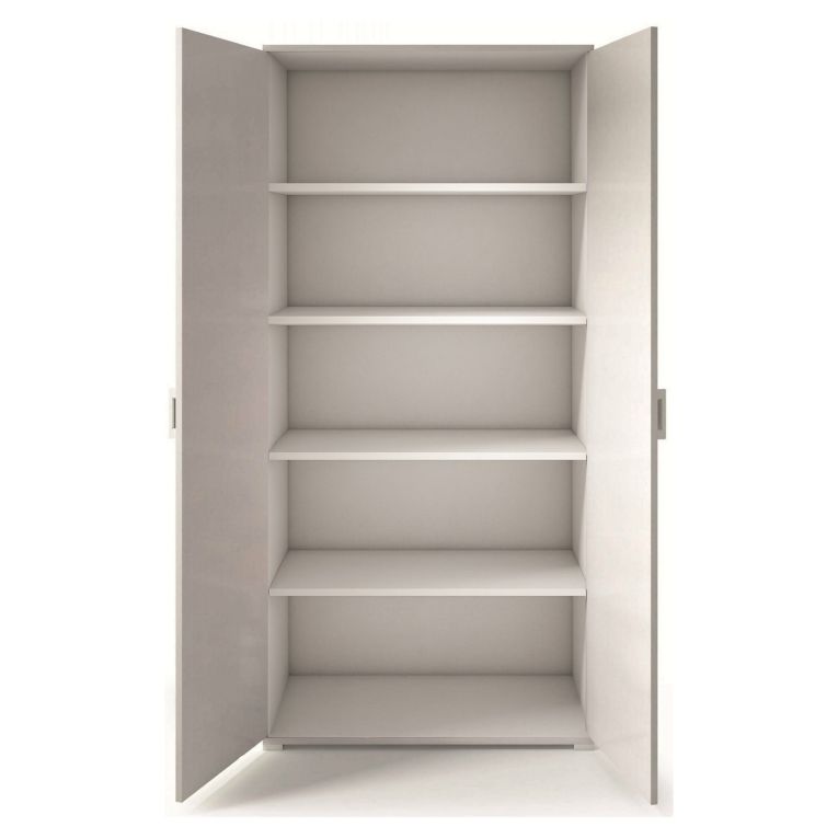 Armadio bianco 2 ante 90x195h cm - Aliosha