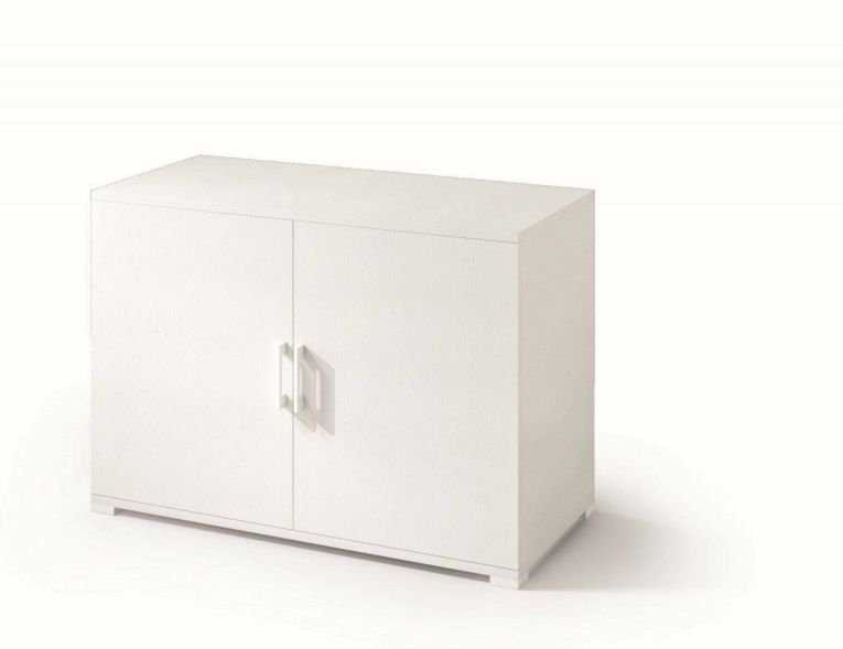 Armadio bianco 2 ante 90x66h cm - Serafinito