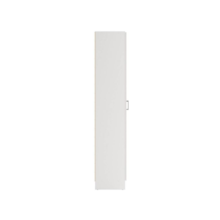 Armadio bianco 2 ante portascope 73x180h cm - Abadubidu