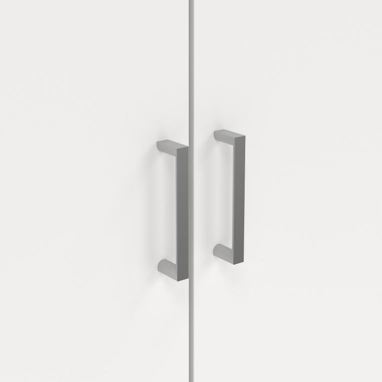 Armadio bianco 3 ante salvaspazio 109x180h cm - Ranuncolo