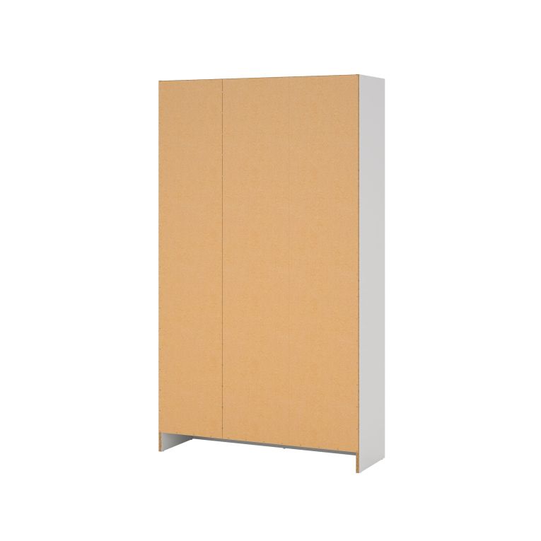 Armadio bianco 3 ante salvaspazio 109x180h cm - Ranuncolo