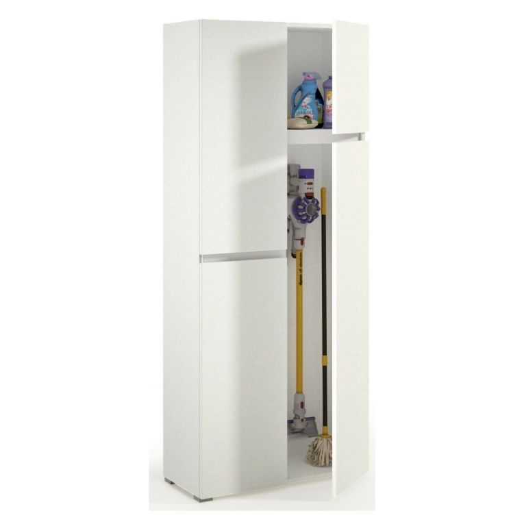 Armadio bianco 4 ante 80x195h cm - Attiniaro