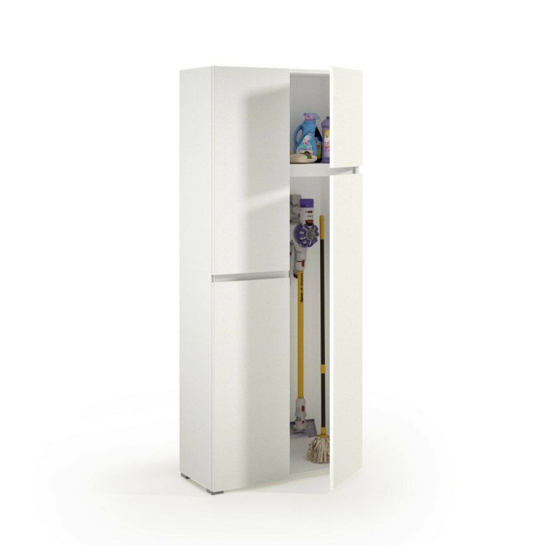 Armadio bianco 4 ante 80x195h cm - Attiniaro