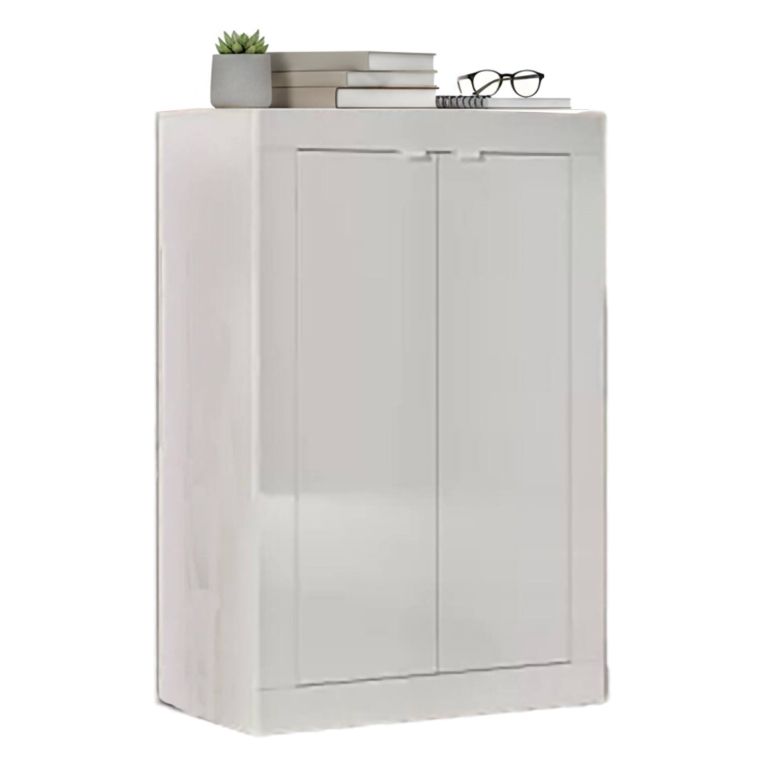 Armadio bianco ante battenti 78x113h cm - Bienvenu