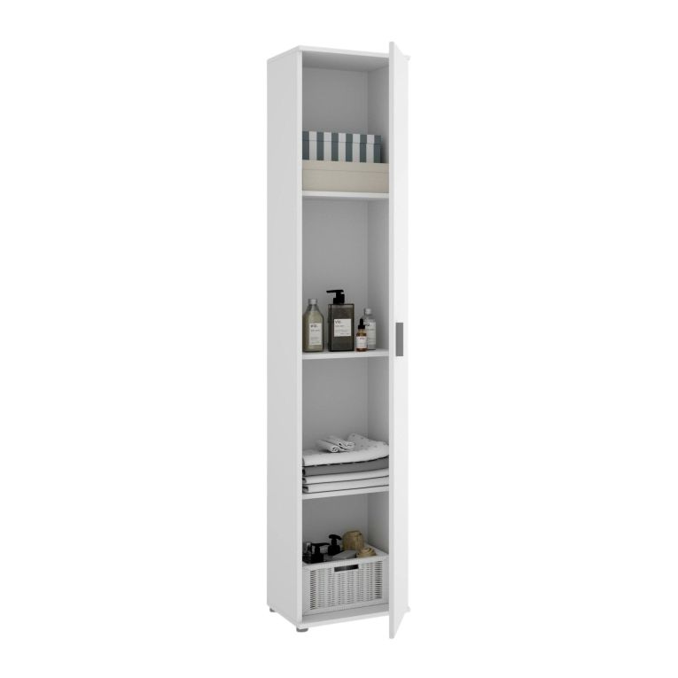 Armadio bianco bagno 39x190h cm - Arrow
