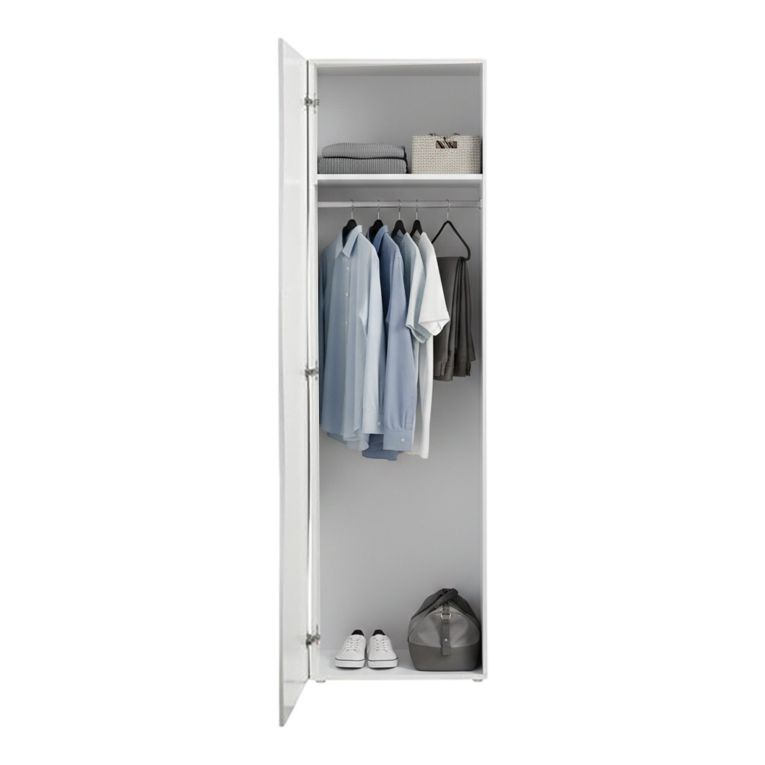 Armadio bianco colonna 63x187h cm - Azalea