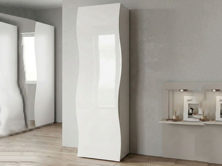 Armadio bianco colonna 63x187h cm - Azalea