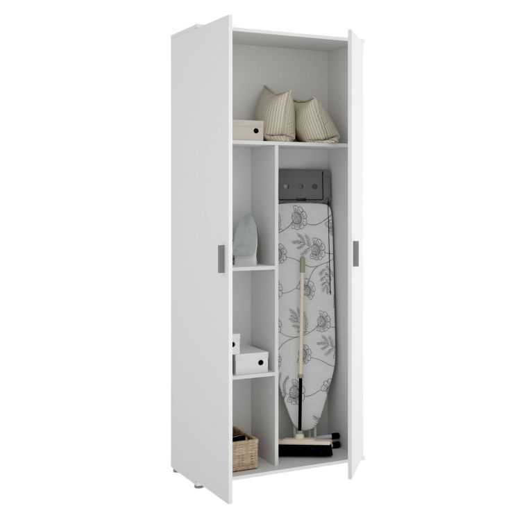 Armadio bianco cucina 78x190h cm - Arna