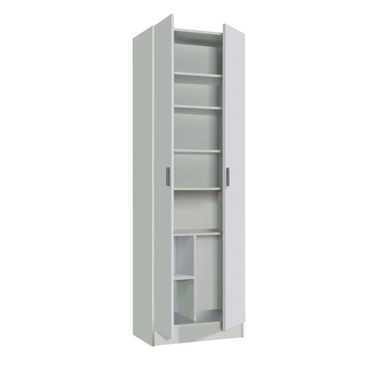 Armadio bianco lavanderia 59x180h cm - Altiplano