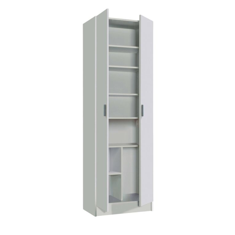 Armadio bianco lavanderia 59x180h cm - Altiplano