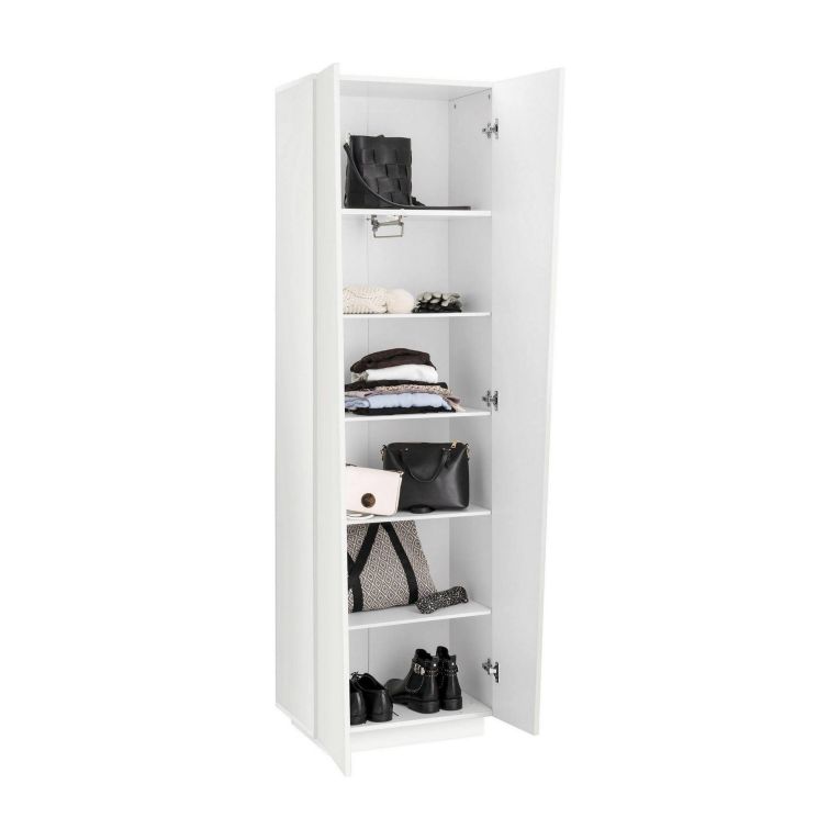 Armadio bianco lucido 2 ante 60x199h cm - Albatros