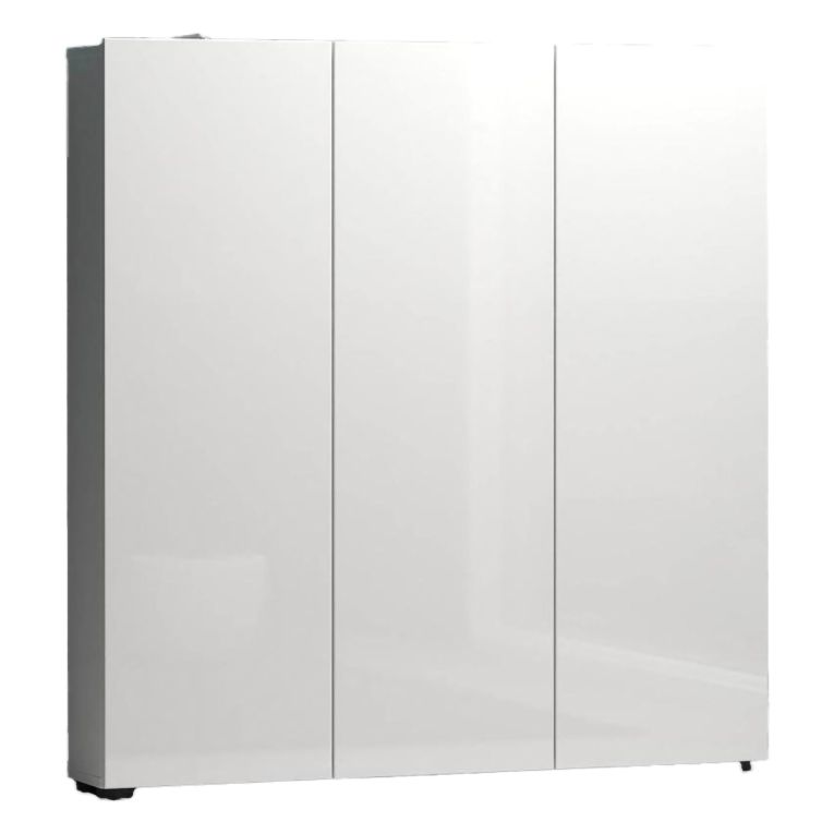 Armadio bianco lucido multiuso 110x115h cm - Onice