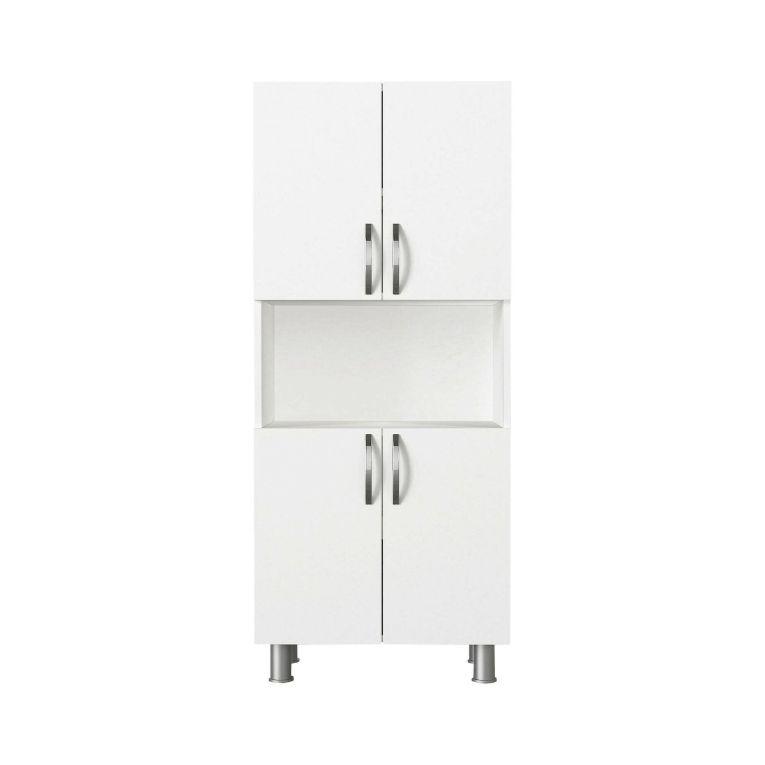 Armadio bianco multifunzione 59x140h cm - Tchoo