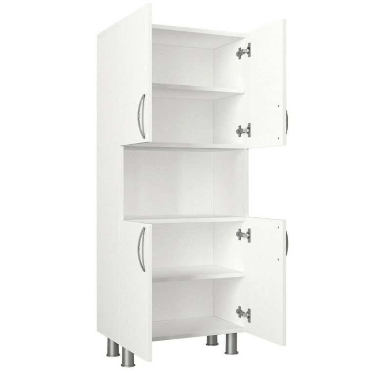 Armadio bianco multifunzione 59x140h cm - Tchoo