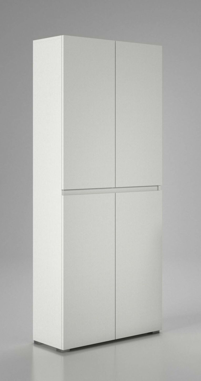 Armadio bianco multiuso 80x195h cm - Arro