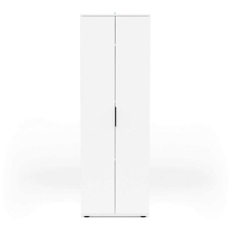 Armadio bianco opaco salvaspazio 60x180h cm - Bator