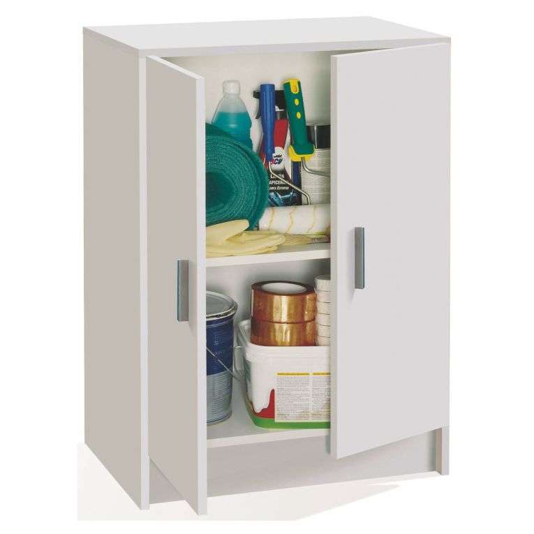 Armadio bianco salvaspazio 59x80h cm - Pan