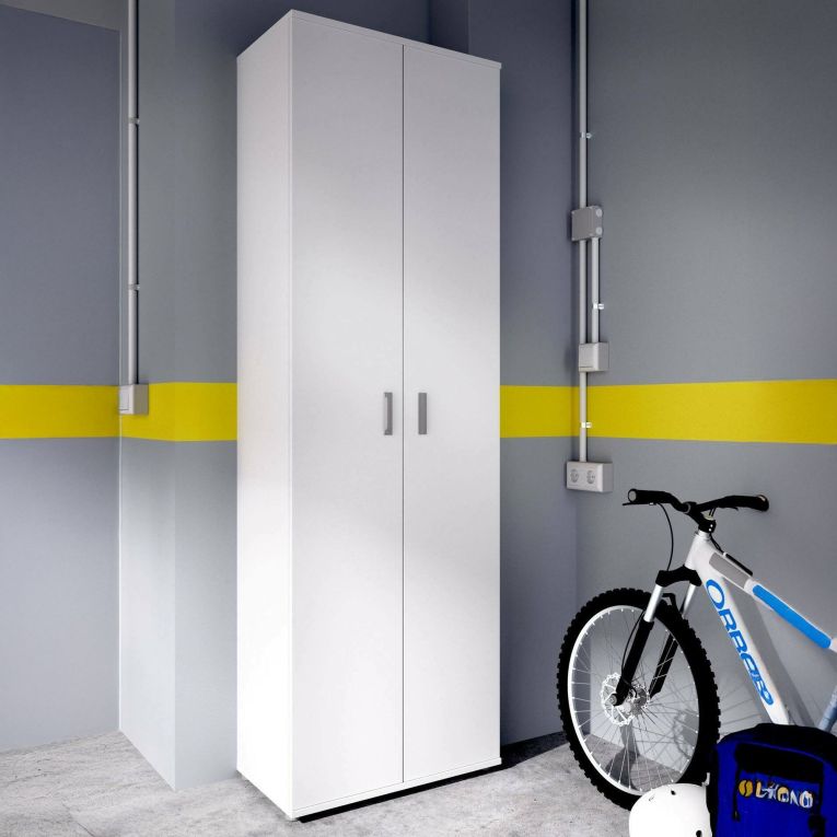 Armadio bianco salvaspazio 61x190h cm - Aixam