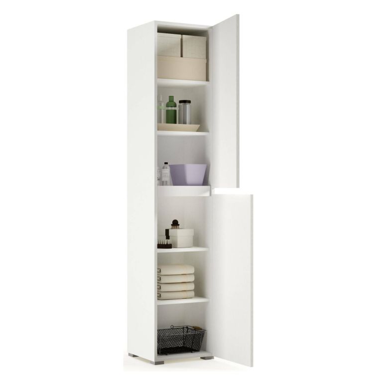 Armadio bianco slim 45x195h cm - Daisuke