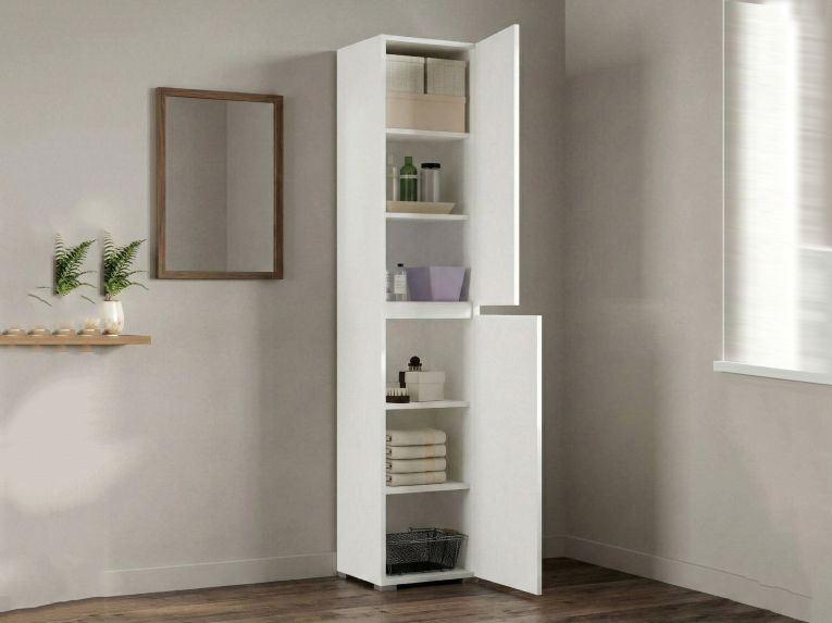Armadio bianco slim 45x195h cm - Daisuke
