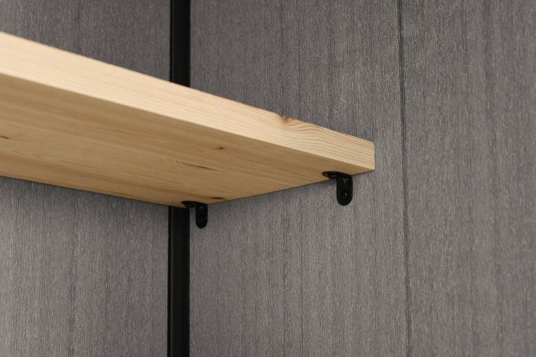 Armadio da esterno Onore, Mobile outdoor, Mobiletto giardino multiuso, Contenitore per balcone o garage, 140x77 h120 cm, Grigio