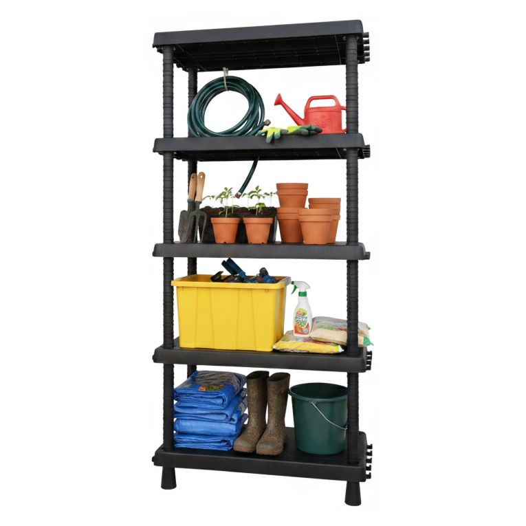 Armadio in plastica antracite 72x164h cm - Goshenita