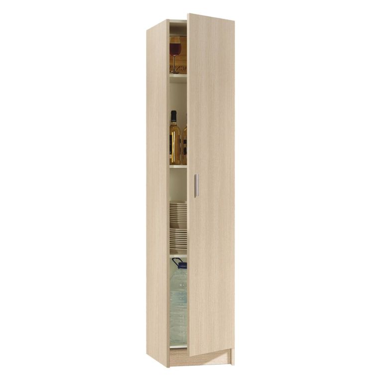 Armadio legno lavanderia 37x180h cm - Alexander