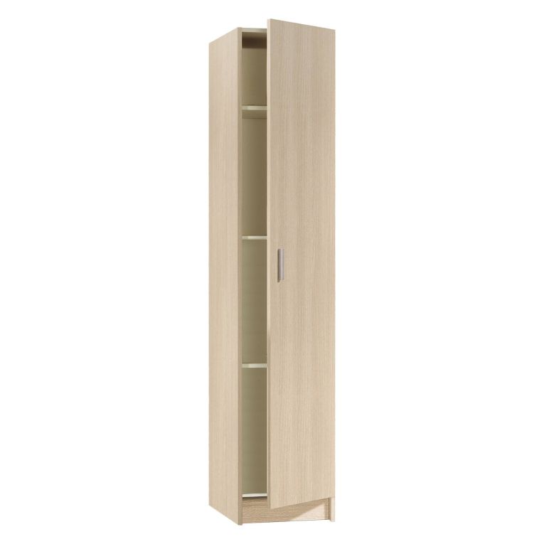 Armadio legno lavanderia 37x180h cm - Alexander