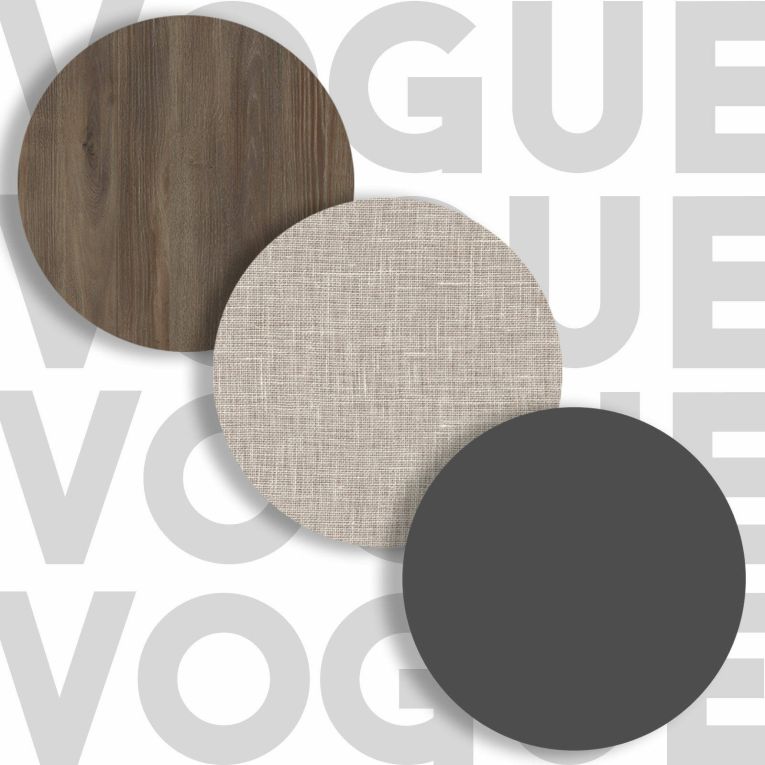 Armadio marrone e antracite slim 29x183h cm - Eusebe