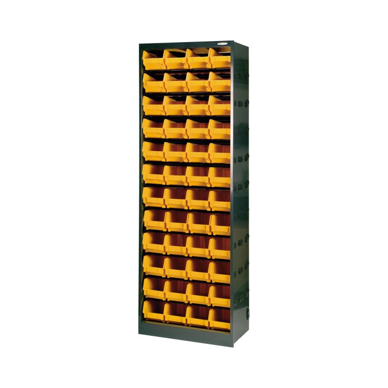 Armadio multiuso Dandreoll, Nero e Giallo, 64x26h190 cm