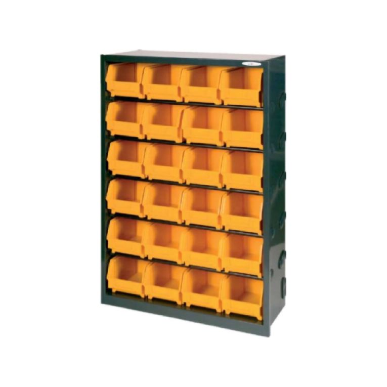 Armadio multiuso Dandreoll, Nero e Giallo, 64x26h95 cm