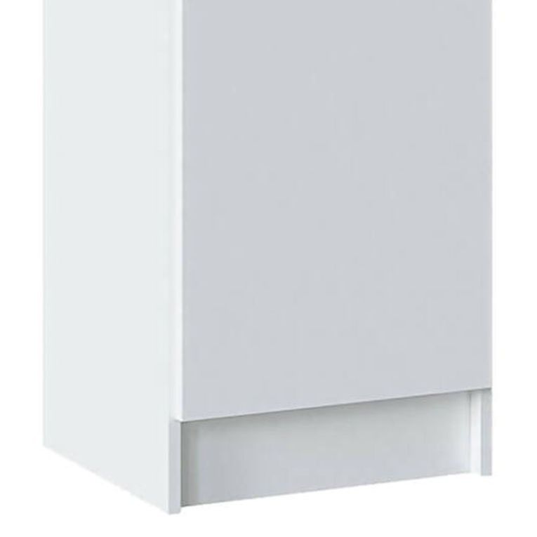 Armadio Multiuso Grande Bianco Modulabile 7 Ripiani 146x180h cm, 4 Ante - Sinnai