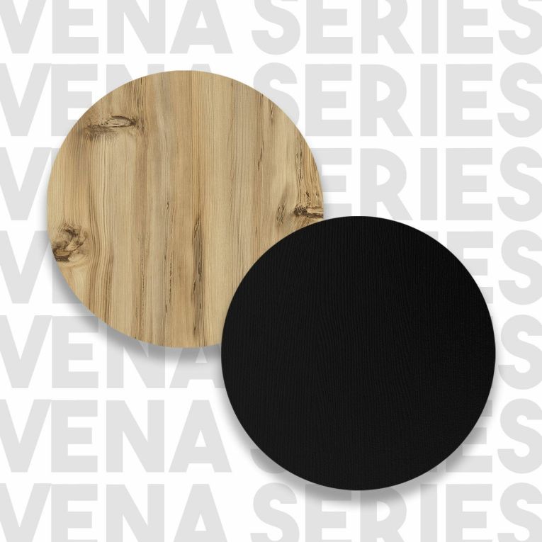 Armadio nero e noce slim 41x176h cm - Gaemi