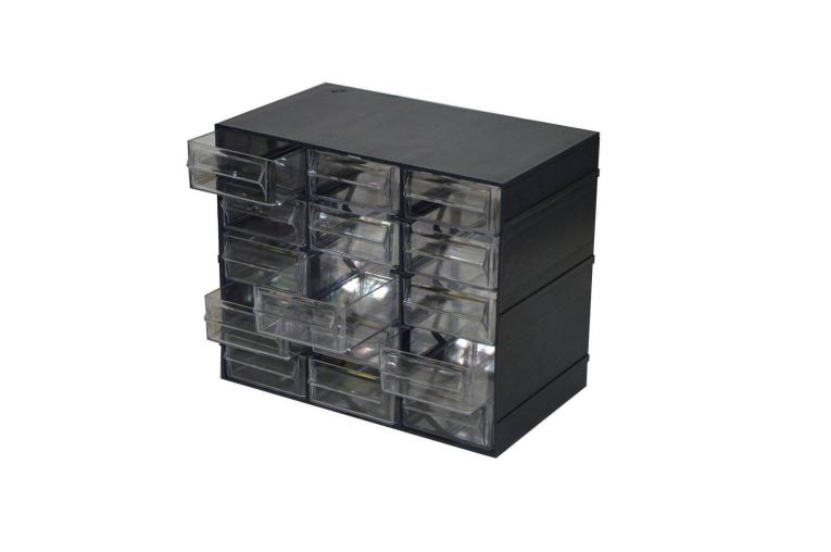 Armadio nero slim 22x19h cm - Adorata