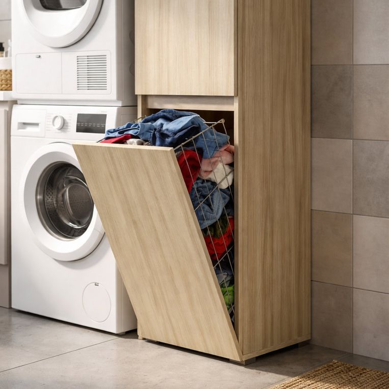 Armadio olmo multiuso 45x195h cm - Aro