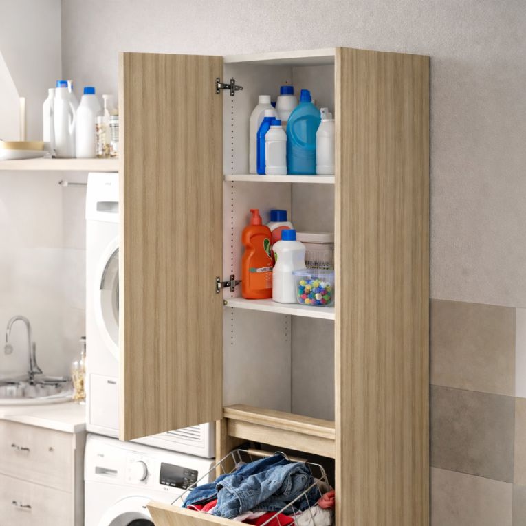 Armadio olmo multiuso 45x195h cm - Aro