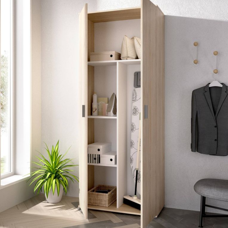 Armadio rovere 2 ante 78x190h cm - Arna