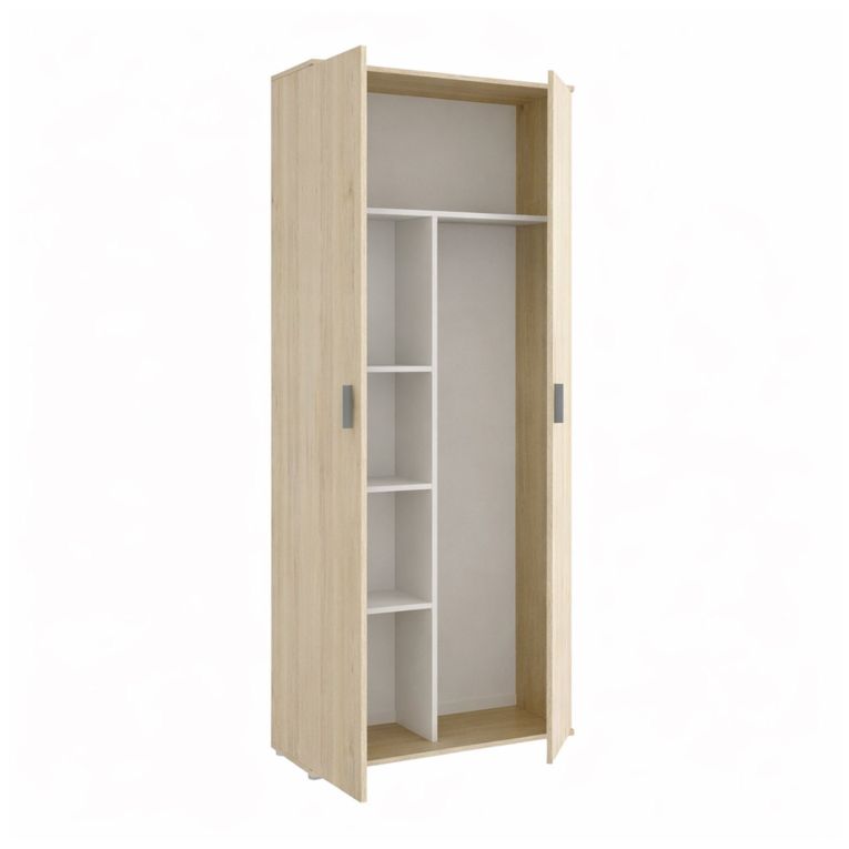 Armadio rovere 2 ante 78x190h cm - Arna
