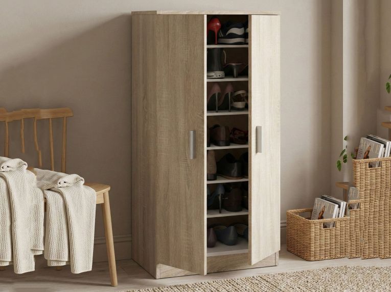 Armadio rovere ante battenti 55x108h cm - Akimera