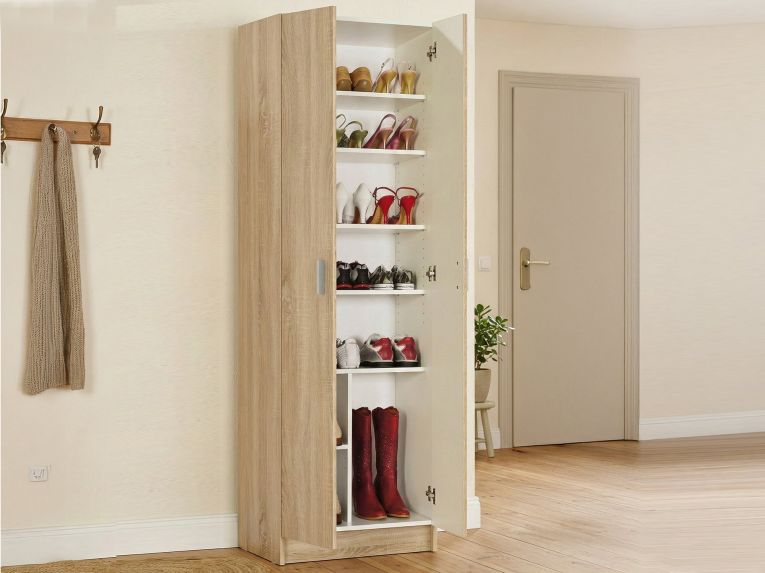 Armadio rovere ante battenti 59x180h cm - Altiplano