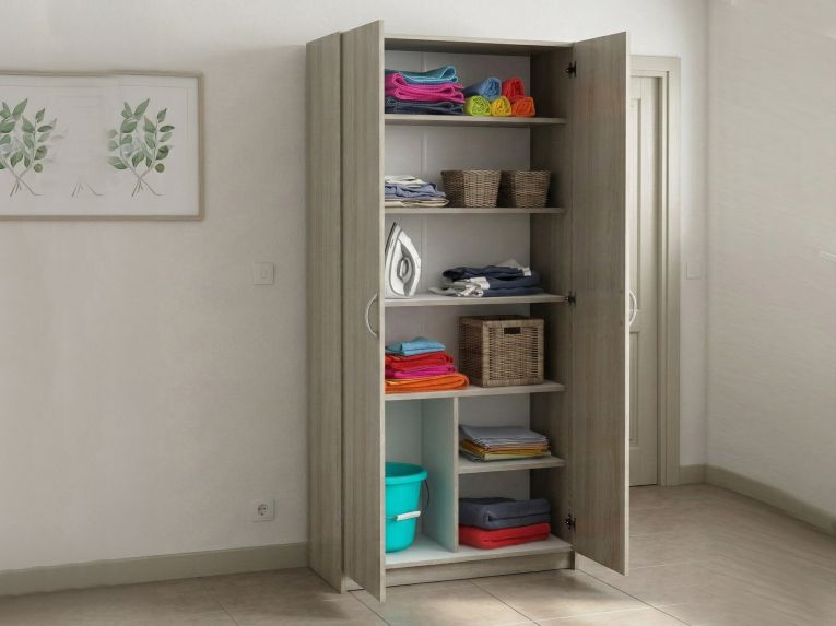 Armadio rovere salvaspazio 79x169h cm - Zadok
