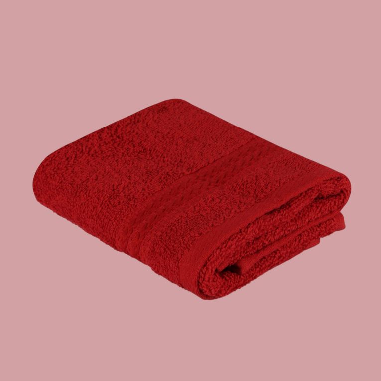 Asciugamano Carlsbad, 30x50 cm, Rosso