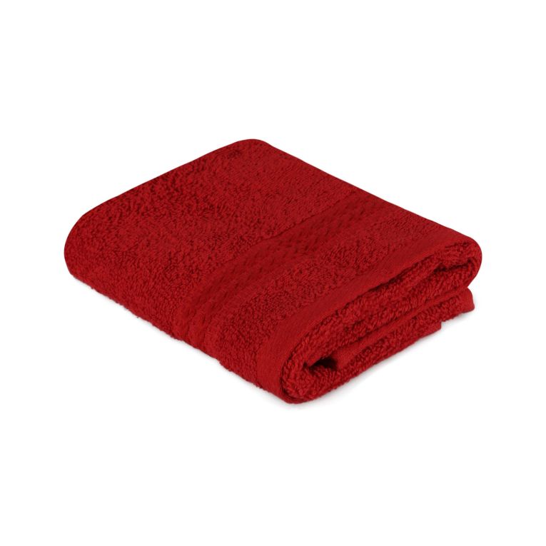 Asciugamano Carlsbad, 30x50 cm, Rosso