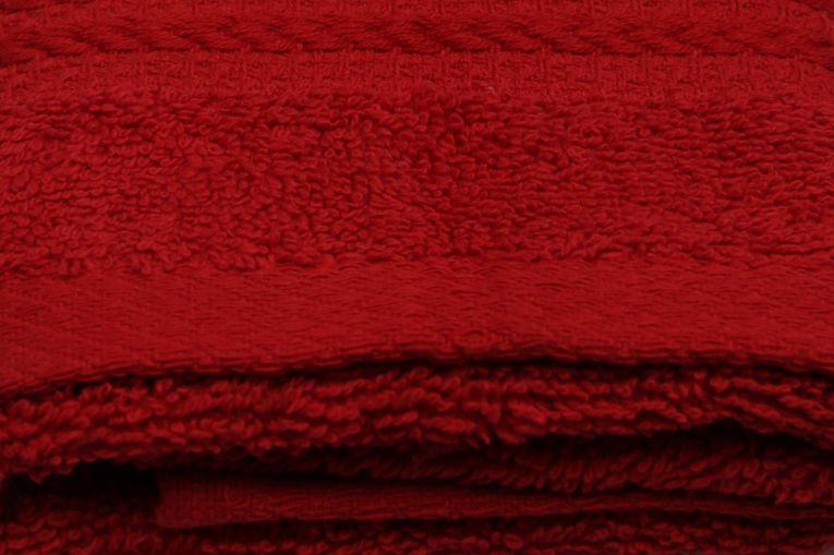 Asciugamano Carlsbad, 30x50 cm, Rosso